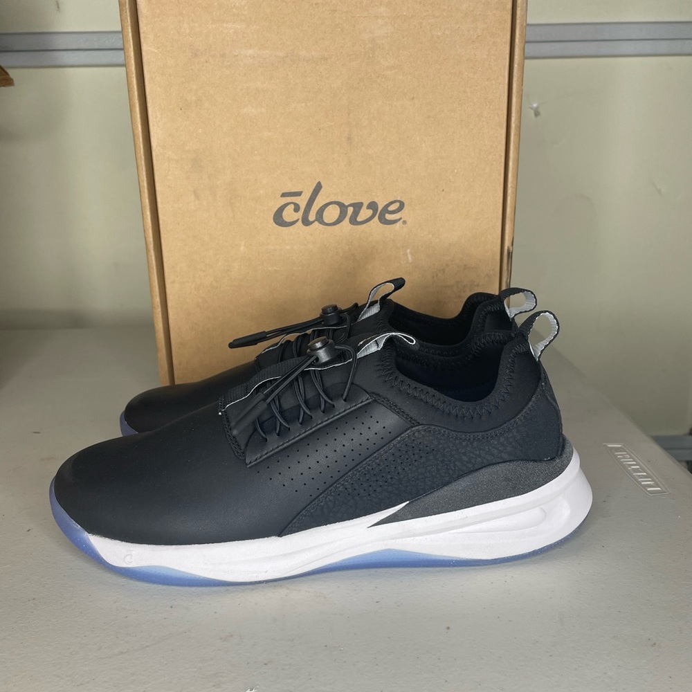 Clove Comfort Sneaker Nursing / Healthcare Shoes Night Shift Black Womens 9.5